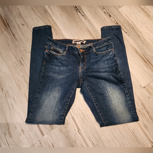 Noisy May Jean Jeans Eve Low Rise Waist Super Slim  28" by 32" Womens Jean - Picture 2 of 5